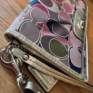 Coach Wristlet Phone wallet